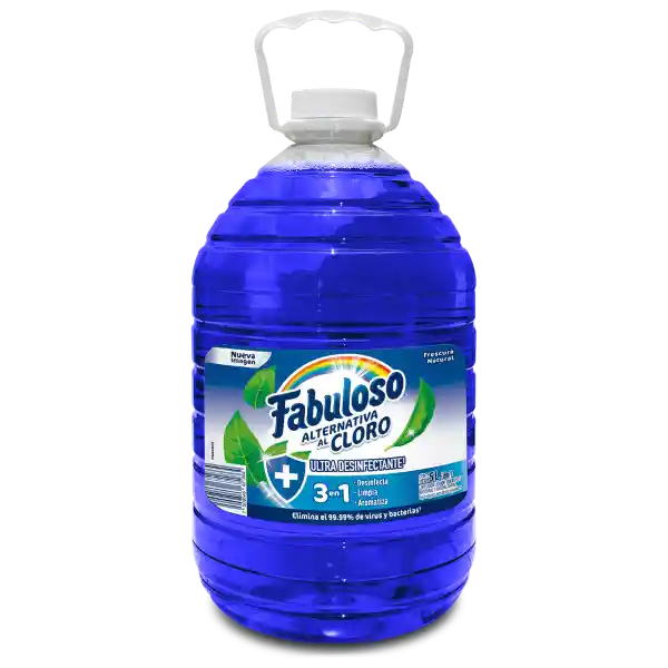 Fabuloso Limpia Pisos Desinfectante Frescura Natural 5 L