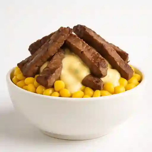 Maicitos con Lomo de Res