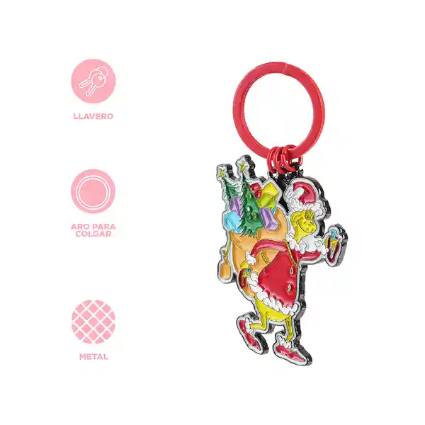 Llavero Regalos de Navidad Serie The Grinch Miniso