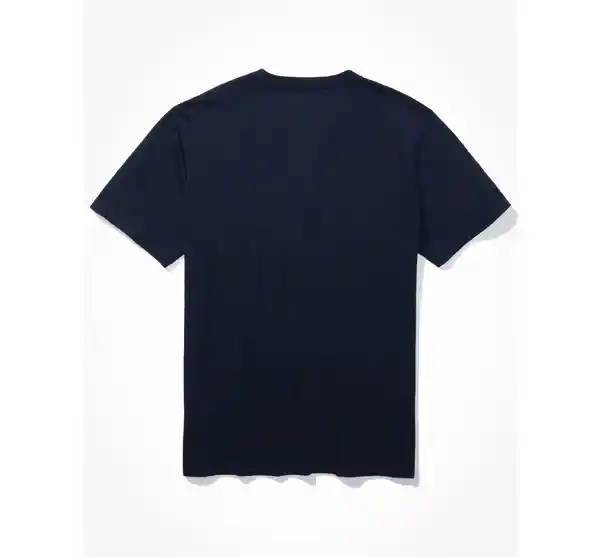 Camiseta Hombre en Azul T. X-SMALL American Eagle