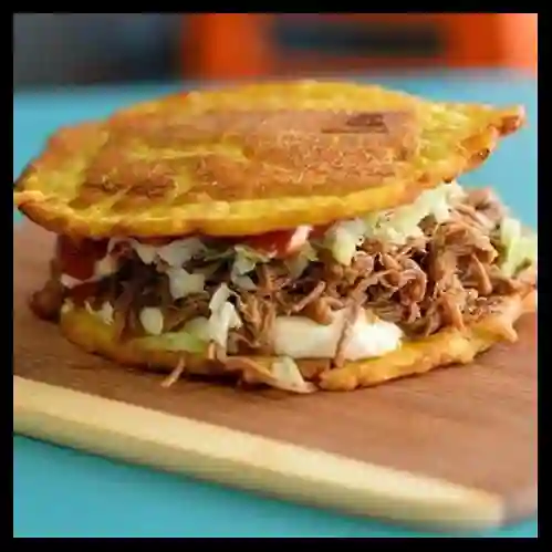 Hamburguesa de Patacón Criolla