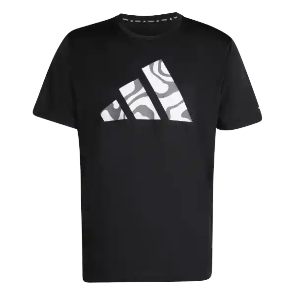Adidas Camiseta Run It Bl Tee M Correr Hombre Negro Talla M