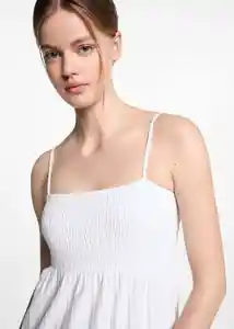 Vestido Sharon 1 Off White Talla 20 Niñas Mango