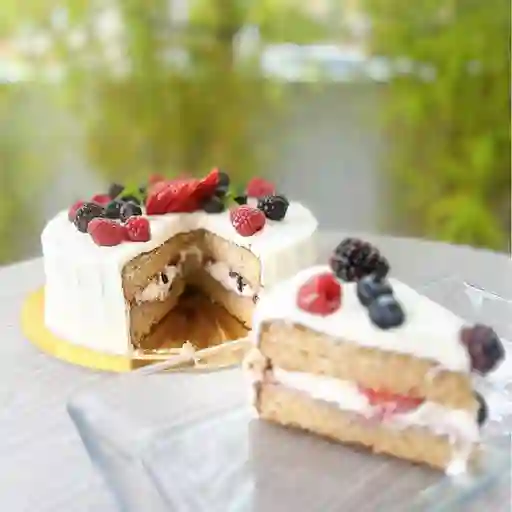 Pudin vainilla y frutos rojos keto px