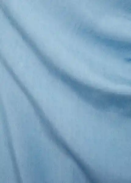 Vestido Mayla Tejano Medio Talla XS Mujer Mango