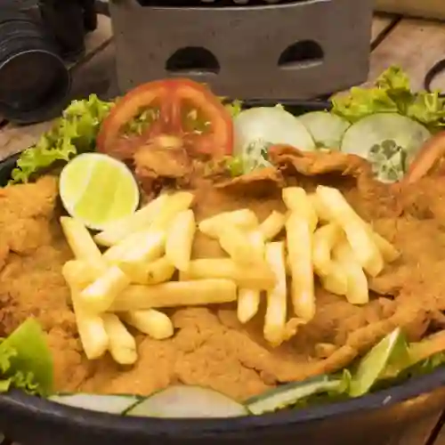 Chuleta de Pollo O Cerdo