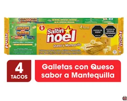 Galleta Saltin Noel Queso Mantequilla Taco x 4 Oferta