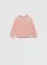 Cárdigan Boba7 Rosa Talla 66 Niños Mango