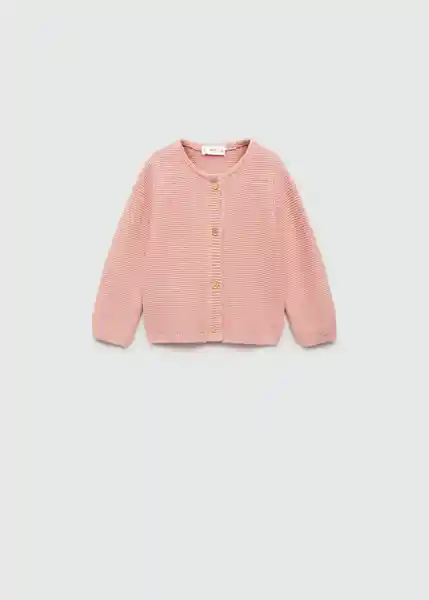 Cárdigan Boba7 Rosa Talla 66 Niños Mango