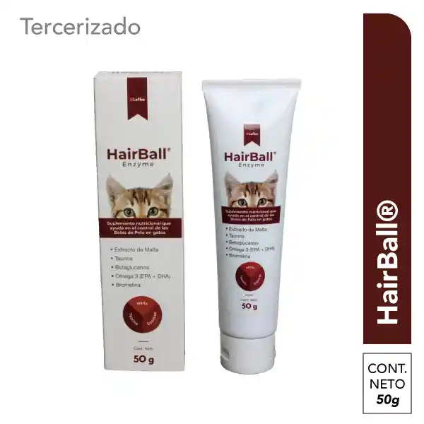 Hair Ball Suplemento Alimenticio para Gato Enzyme