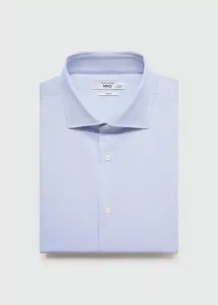 Camisa Masnou Celeste Talla L Hombre Mango