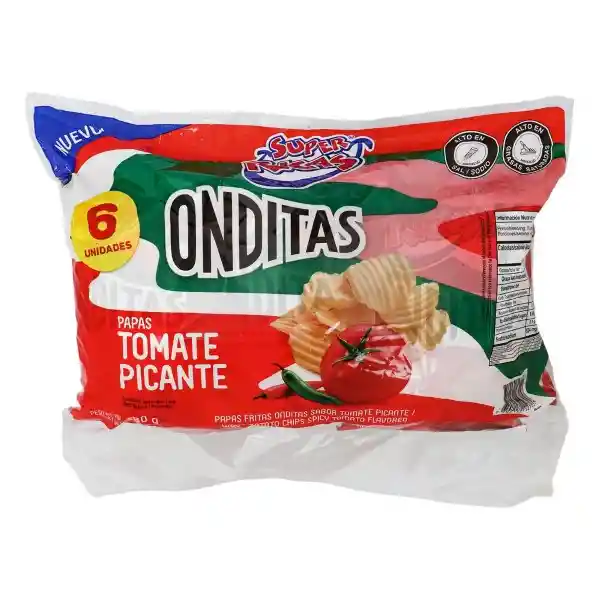 Super Ricas Papas Fritas Onditas Tomate Picante