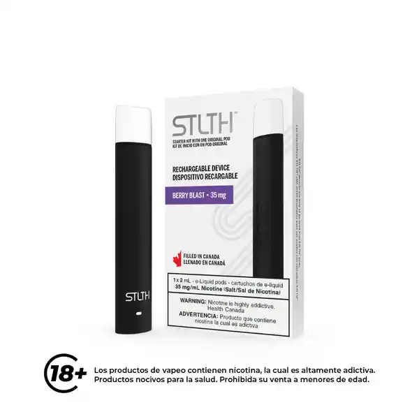 Stlth Dispositivo Inicio Negro Type Berry Blast