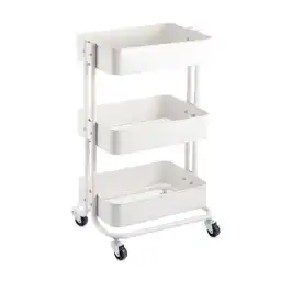 Carro De Almacenamiento Blanco Finlandek B1148Tjbla
