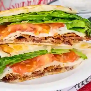 Wrap Espinaca, Jamón y Queso+ Bebida