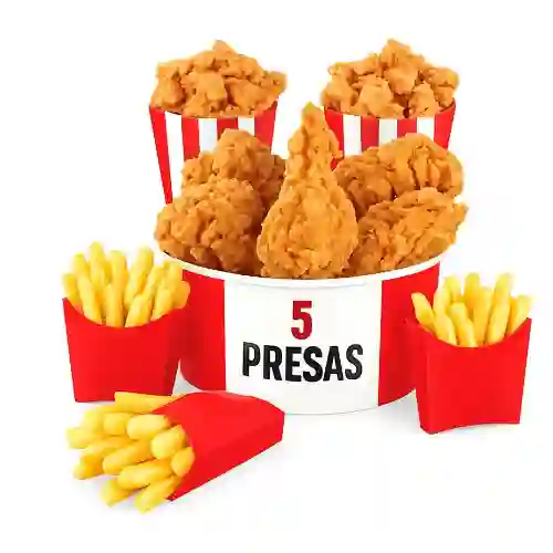 5 Presas Mas Papas y Adicion