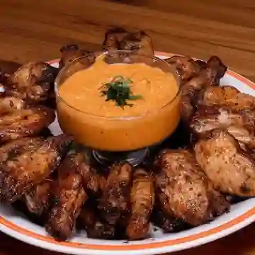 X10 Alitas Bbq + Porcion de Papas