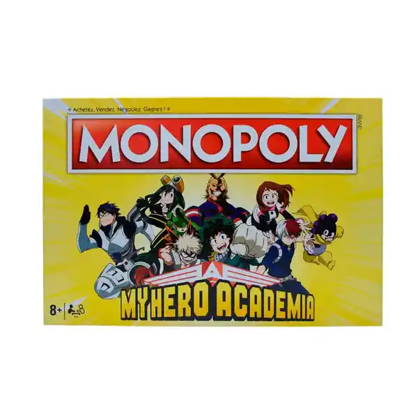 Monopoly Juguete my Hero Academia Español