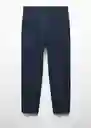 Pantalón Bolognab Navy Talla 40 Hombre Mango