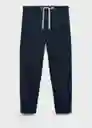 Pantalón Romelino Navy Talla 42 Hombre Mango