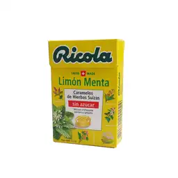 Ricola Caramelos de Hierbas Suizas de Limón y Menta