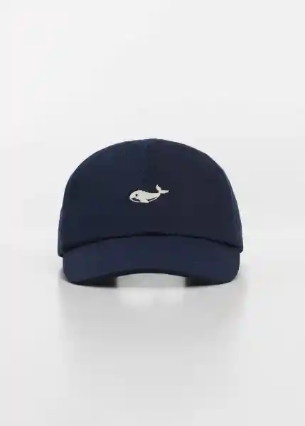 Gorra Whale Navy Talla 94 Niños Mango