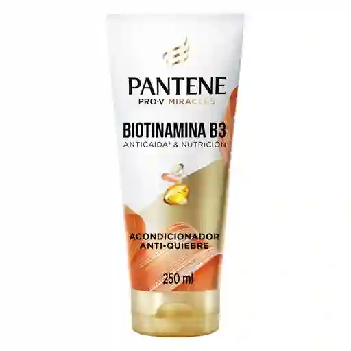 Pantene Acondicionador Anticaída Biotinamina + B3 250 mL