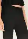Pantalón Veronica Negro Talla S Mujer Mango