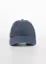 Gorra Básica Azul Talla 99 Niño Mango