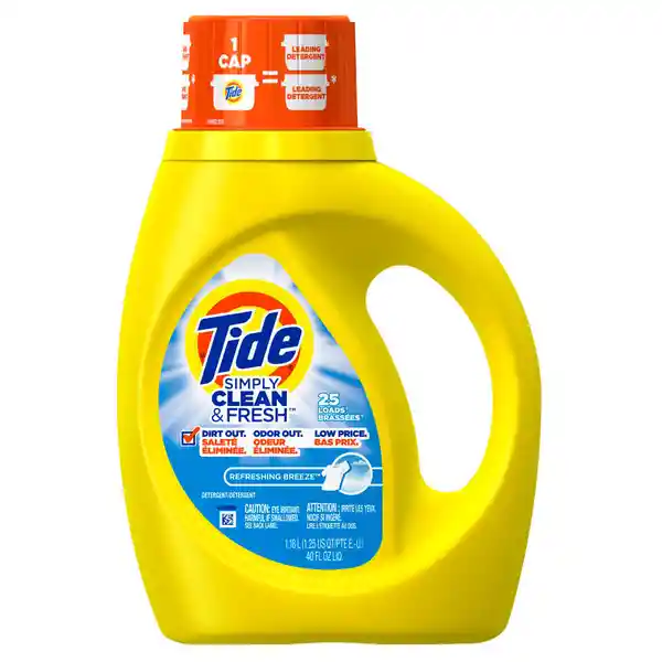 Tide Detergente Líquido Simply Clean & Fresh 1.18 L