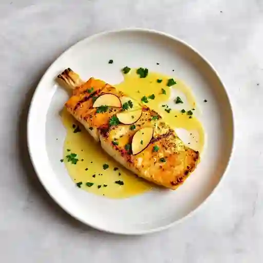 Filete De Pescado Al Ajillo Espanol
