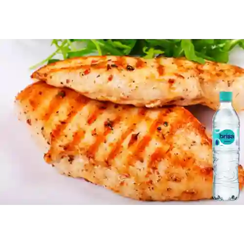 Combo Pechuga a la Plancha + Brisa Sin Gas 600ML
