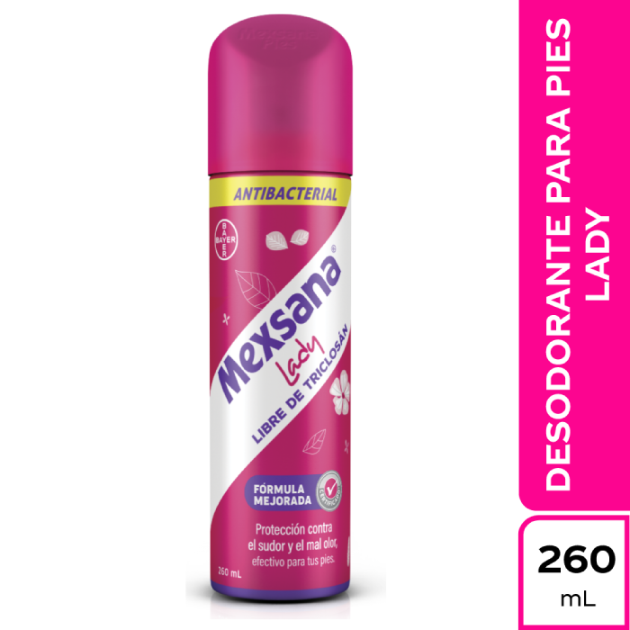 Mexsana Spray Lady Cuidado de Pies Und x 260 ml