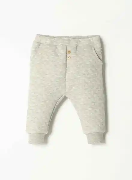 Jogger Tiro Medio Gris Jaspe Talla 00-0 Meses