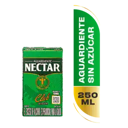 Aguardiente Nectar Licor Club sin Azúcar