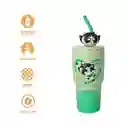 Vaso de Acero Serie Chicas Súper Poderosas Verde 900 mL Miniso