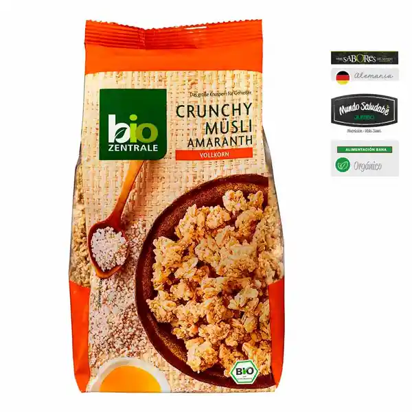 Granola Biozentrale Musli Crujiente Amaranto