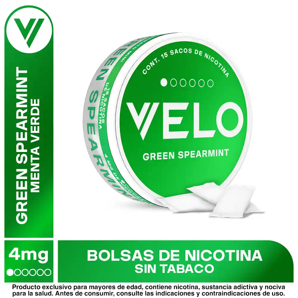 VELO – Menta Verde 4mg