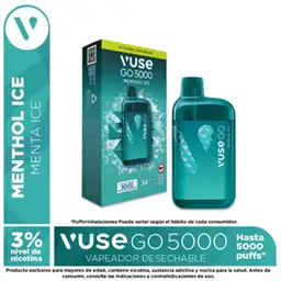 Vuse Go Vapeador 5000 Menthol Ice