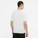 Nike Camiseta M Df Rise 365 Ss Para Hombre Blanco Talla M