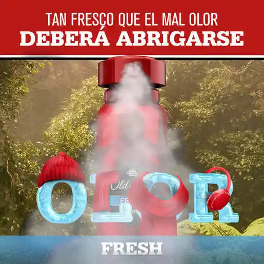 Old Spice Desodorante Corporal en Spray Fresh