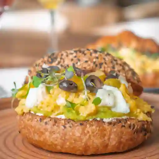 Egg bagel
