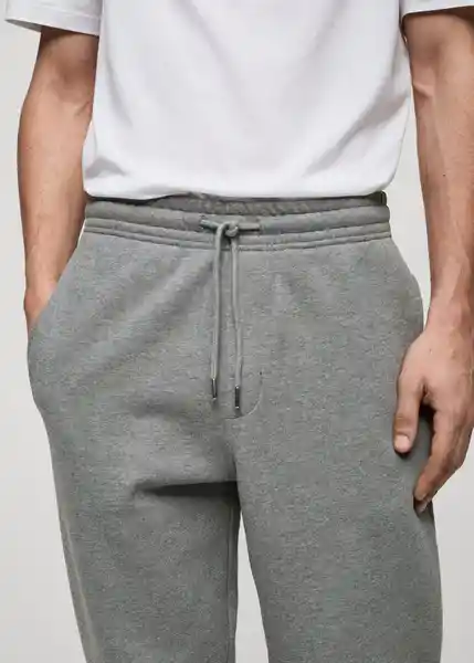 Pantalón Cohen Gris Medio Vigoré Talla L Hombre Mango