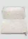 Neceser G Marga Blanco Talla 99 Mujer Mango