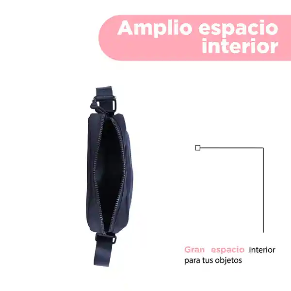 Bolso Crossbody Serie Neutral Style Azul Marino Miniso