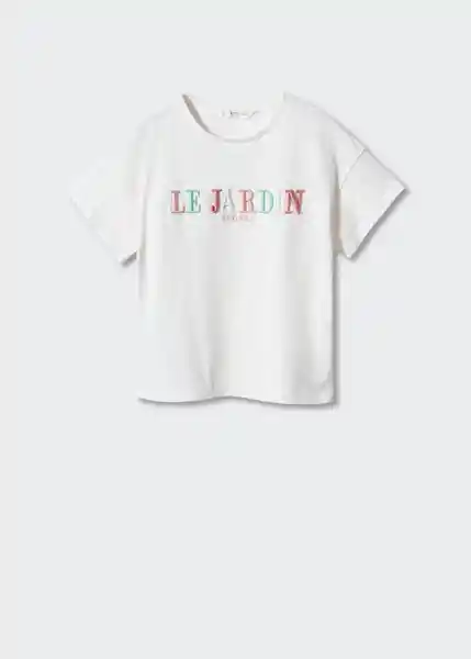 Camiseta Jardinmc Offwhite Talla 10 Niñas Mango