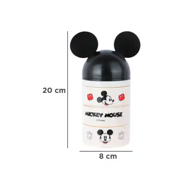 Organizador Plástico de Tres Capas Disney Mickey Mouse Miniso