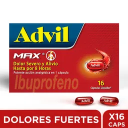 Advil Max Dolor Severo y Alivio