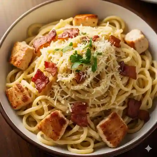 Pasta Bianca de Pollo