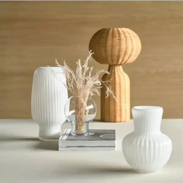 Villa Collection Florero Cuneo Blanco 20 cm